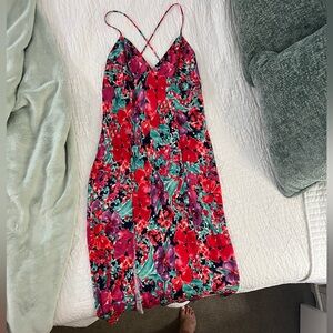 RESA Colorful Floral Dress size Large